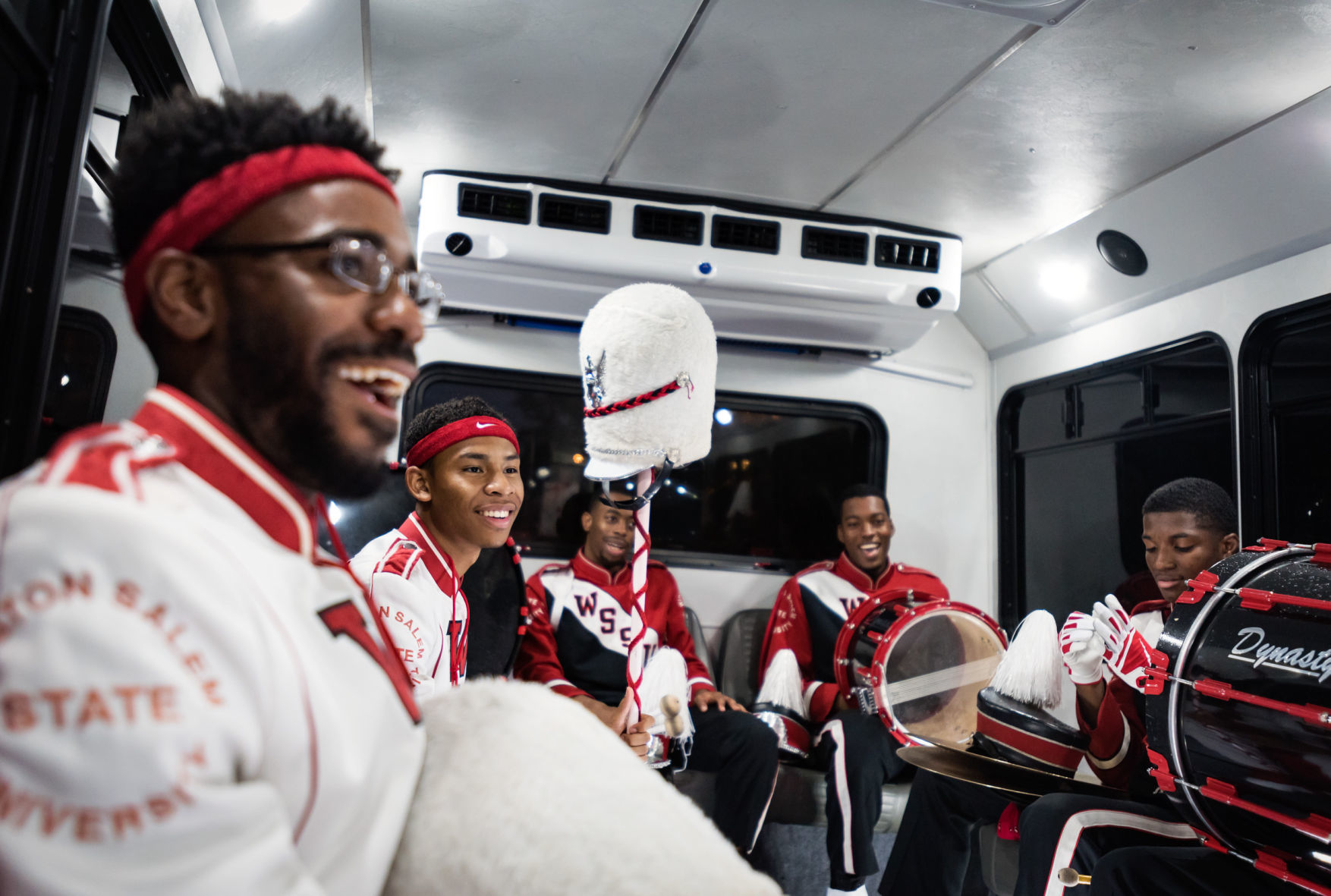 Winston-Salem State Drum Majors